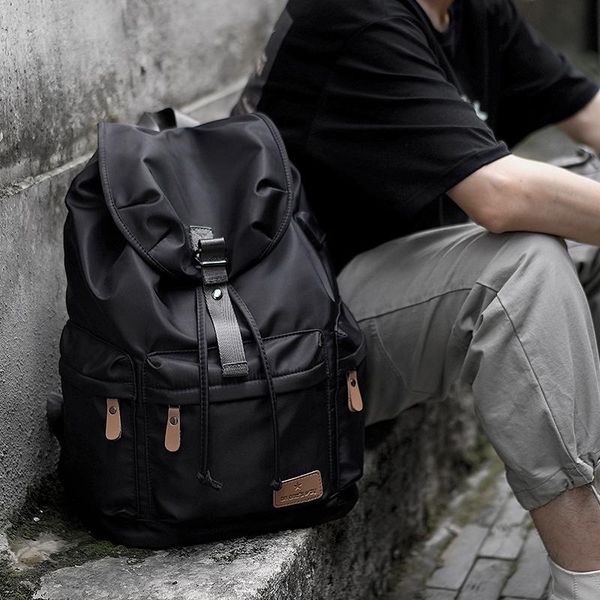 backpack large capacity travel backpacks for men school bags vintage waterproof daypack black ultralight 14 inch lapbag
backpack large capacity travel backpacks for men school bags vintage waterproof daypack black ultralight 14 inch lapbag