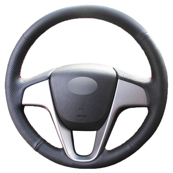 steering wheel covers black pu faux leather diy car cover for solaris (ru) 2010-2021 verna i20 2009-2021 accent
steering wheel covers black pu faux leather diy car cover for solaris (ru) 2010-2021 verna i20 2009-2021 accent