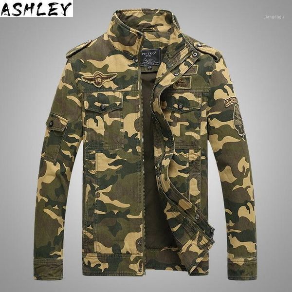 men's jackets jacket army military men camouflage tactical casual fashon bomber, Black;brown
men's jackets jacket army military men camouflage tactical casual fashon bomber, Black;brown