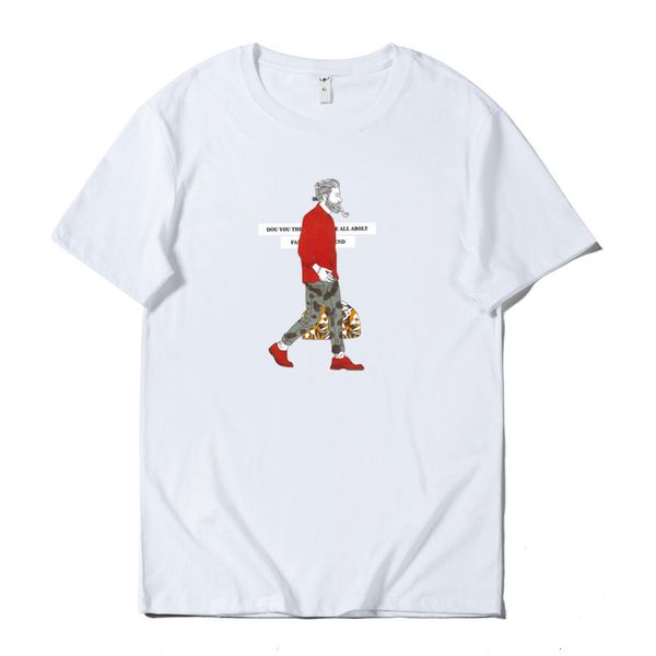 t shirt pure cotton men's brand 2021 summer fashion printing social spirit boy short sleeve, White;black
t shirt pure cotton men's brand 2021 summer fashion printing social spirit boy short sleeve, White;black