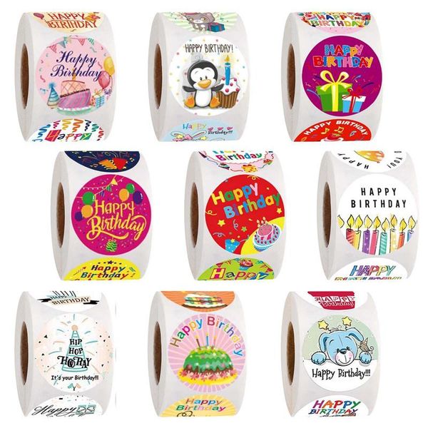 gift wrap 500pcs cute happy birthday stickers decoration tag sealing label kids toys package scrapbooking
gift wrap 500pcs cute happy birthday stickers decoration tag sealing label kids toys package scrapbooking