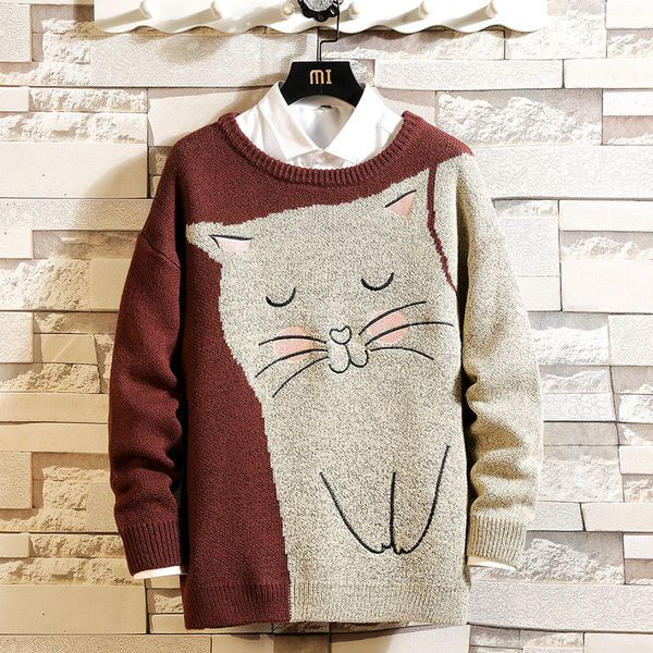 2021 new sweaters men's long sleeves autumn winter knitted o-neck plus oversize 5xl 89zk, White;black
2021 new sweaters men's long sleeves autumn winter knitted o-neck plus oversize 5xl 89zk, White;black