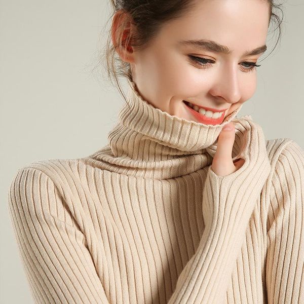 sherhure 2021 plus size white knitted long sleeve turtleneck women pink sweater and pullovers pull femme tricot, White;black
sherhure 2021 plus size white knitted long sleeve turtleneck women pink sweater and pullovers pull femme tricot, White;black