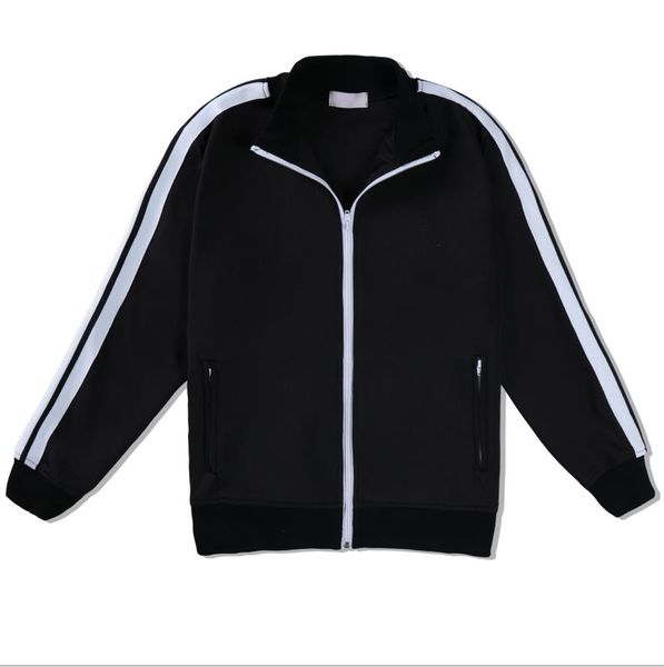 men classic track jacket polyester designer women zipper elasticized waistband letter printed stripes long sleeves coat knitwear, Black;brown
men classic track jacket polyester designer women zipper elasticized waistband letter printed stripes long sleeves coat knitwear, Black;brown