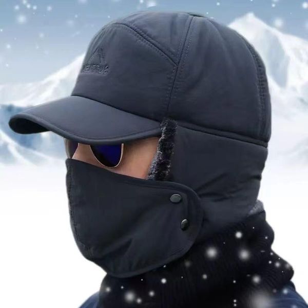 cycling caps & masks winter outdoor warm and windproof ear protection thickened cap faux fur men's ski hat with removable mask b04, Black
cycling caps & masks winter outdoor warm and windproof ear protection thickened cap faux fur men's ski hat with removable mask b04, Black