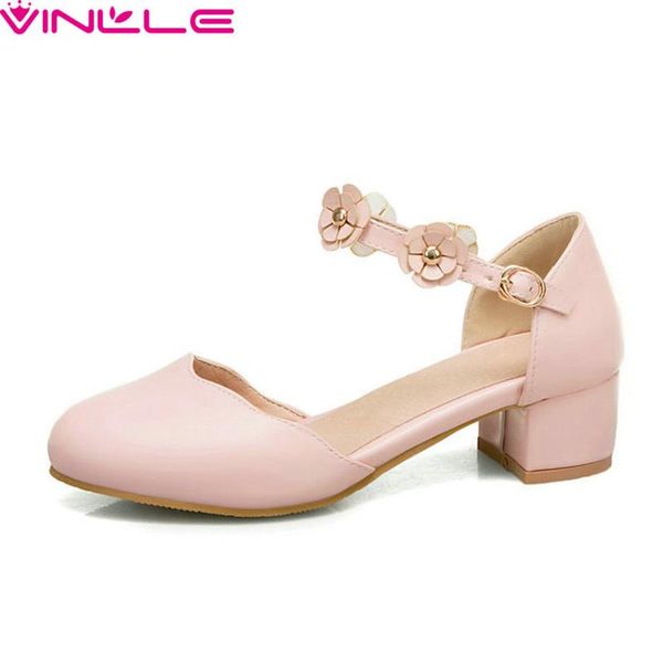 dress shoes vinlle 2021 square heel flowers buckle ladies single spring summer pu leather round toe hollow women pumps big size 34-43, Black
dress shoes vinlle 2021 square heel flowers buckle ladies single spring summer pu leather round toe hollow women pumps big size 34-43, Black