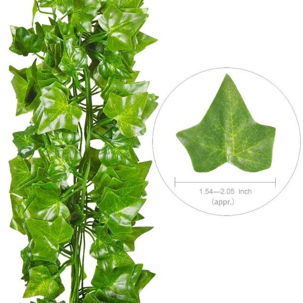 12pcs artificial wall hanging leaf bostonivy fake plant garden yard home decor 
12pcs artificial wall hanging leaf bostonivy fake plant garden yard home decor