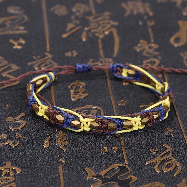 link, chain fehame vintage copper bead bracelet handmade adjustable for women jewelry gifts, Black
link, chain fehame vintage copper bead bracelet handmade adjustable for women jewelry gifts, Black
