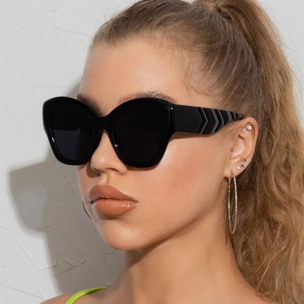 sunglasses cat eye fashion women vintage black glasses lady big frame cateye retro eyewear for female oculos, White;black
sunglasses cat eye fashion women vintage black glasses lady big frame cateye retro eyewear for female oculos, White;black