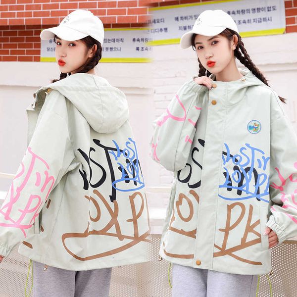 2021 autumn students' middle school and high school graffiti hooded loose coat plus fat plus brand et, Black;brown
2021 autumn students' middle school and high school graffiti hooded loose coat plus fat plus brand et, Black;brown