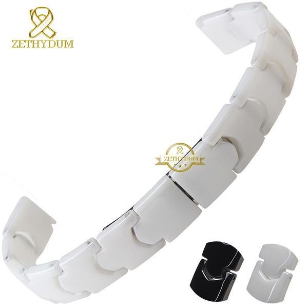 watch bands ceramic watchband women's charm bracelet strap small wristwatches band 12mm white black not fade allergy accessories, Black;brown
watch bands ceramic watchband women's charm bracelet strap small wristwatches band 12mm white black not fade allergy accessories, Black;brown