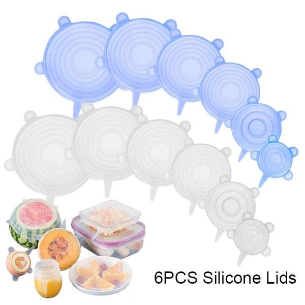 kitchen storage & organization hooqict adaptable silicone lids 6pcs universal covers zero waste reusable for dishes vacuum caps
kitchen storage & organization hooqict adaptable silicone lids 6pcs universal covers zero waste reusable for dishes vacuum caps