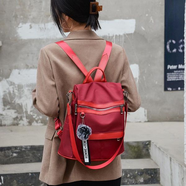 backpack beads quality waterproof anti-theft oxford cloth simple college wind bag youth girl gift hair ball pendant
backpack beads quality waterproof anti-theft oxford cloth simple college wind bag youth girl gift hair ball pendant