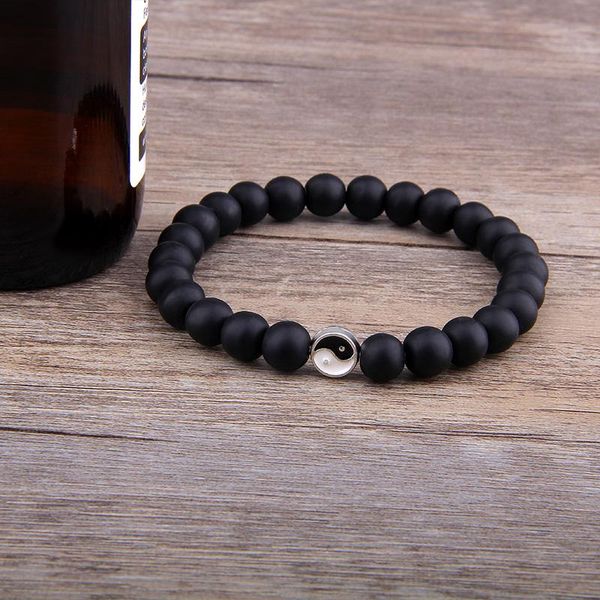 charm bracelets vinswet black yingyang bracelet taoism turquoises matte natural stone for women men yoga wholesale, Golden;silver
charm bracelets vinswet black yingyang bracelet taoism turquoises matte natural stone for women men yoga wholesale, Golden;silver