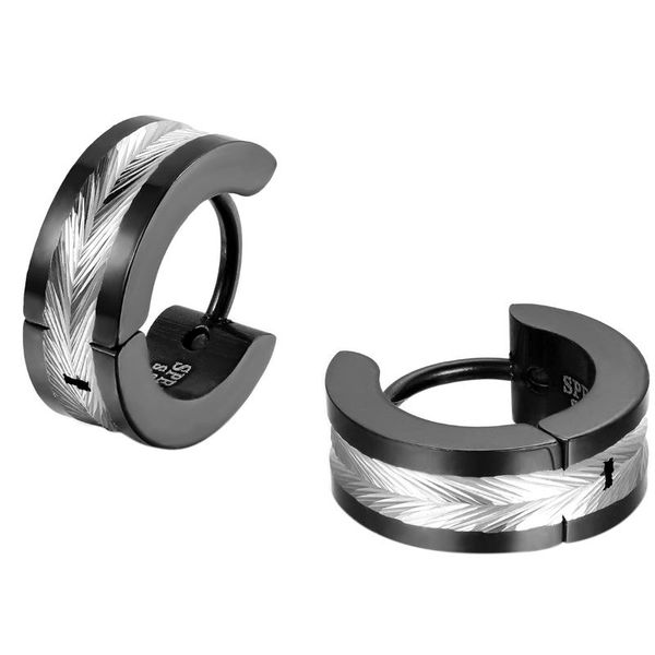 hoop & huggie boniskiss 2021 arrival wholesale fashion round black stainless steel earrings women men punk gothic stud earring jewelry, Golden;silver
hoop & huggie boniskiss 2021 arrival wholesale fashion round black stainless steel earrings women men punk gothic stud earring jewelry, Golden;silver
