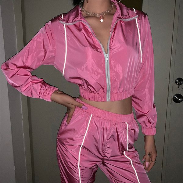 women outfits two piece set tracksuit fall 2019 long sleeve zip up crop and sweatpants joggers suit hoodie sets, White
women outfits two piece set tracksuit fall 2019 long sleeve zip up crop and sweatpants joggers suit hoodie sets, White