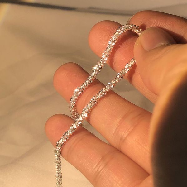 charm bracelets nieuwe 925 sterling zilveren armband 1.5mm shiny voor uw vrouw water sieraden gift, Golden;silver
charm bracelets nieuwe 925 sterling zilveren armband 1.5mm shiny voor uw vrouw water sieraden gift, Golden;silver