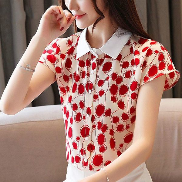 women's blouses & shirts fashion and 2021 ladies women clothing short chiffon blouse shirt button, White
women's blouses & shirts fashion and 2021 ladies women clothing short chiffon blouse shirt button, White