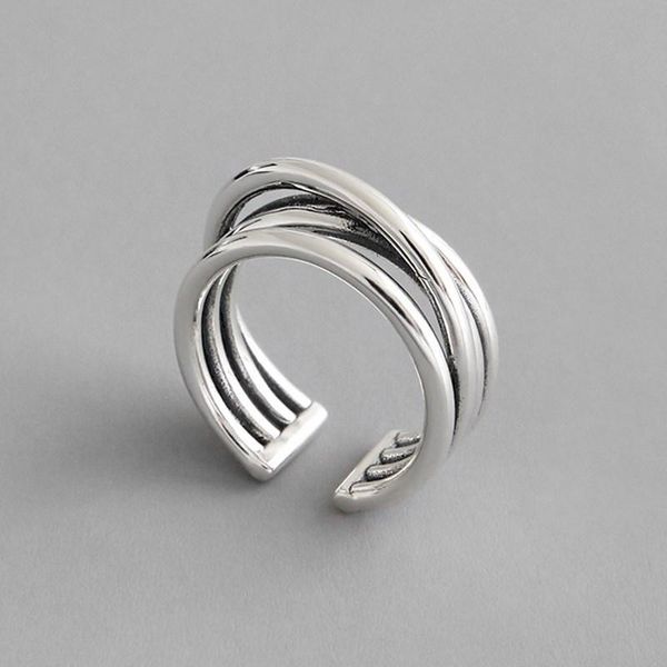 cluster rings minimalist simple retro multi-layer winding adjustable 925 sterling silver for women vintage dainty creative jewelry, Golden;silver
cluster rings minimalist simple retro multi-layer winding adjustable 925 sterling silver for women vintage dainty creative jewelry, Golden;silver