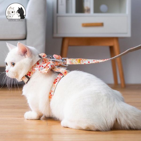 cat collars & leads pet chest strap, cute flower rope, anti-cat breakaway vest, traction adjustable and comfortable collar
cat collars & leads pet chest strap, cute flower rope, anti-cat breakaway vest, traction adjustable and comfortable collar