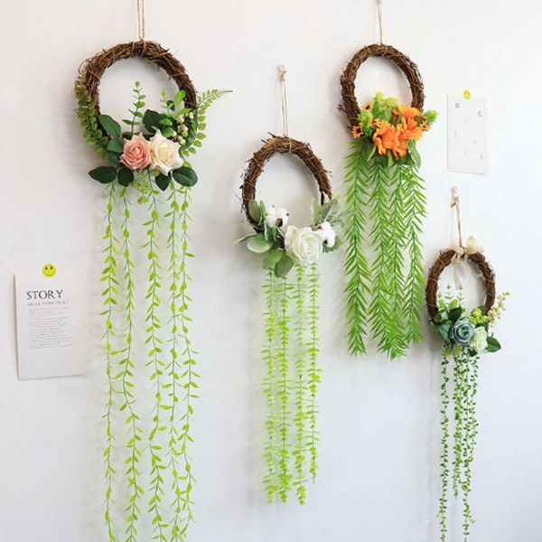 decorative objects & figurines handmade diy rattan plant artificial flower wedding home living room decoration wall hanging ornament party p
decorative objects & figurines handmade diy rattan plant artificial flower wedding home living room decoration wall hanging ornament party p