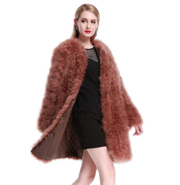 women's fur & faux liyafur real genuine ostrich turkey long winter coat jacket outerwear full sleeve xxl xxxl 4xl, Black
women's fur & faux liyafur real genuine ostrich turkey long winter coat jacket outerwear full sleeve xxl xxxl 4xl, Black