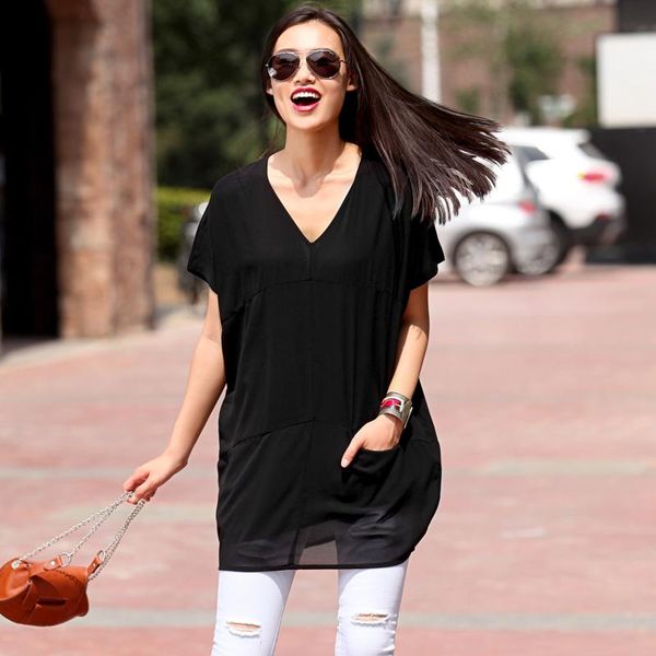 women's blouses & shirts 2021 summer sheer chiffon blouse women batwing short sleeve v-neck solid loose mini beach casual lady sundress, White
women's blouses & shirts 2021 summer sheer chiffon blouse women batwing short sleeve v-neck solid loose mini beach casual lady sundress, White