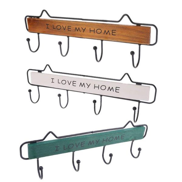 wall mounted hanger 4 hooks hat key holder coat rack hanging storage shelf home storage hook
wall mounted hanger 4 hooks hat key holder coat rack hanging storage shelf home storage hook