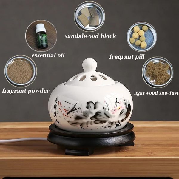 220v timing thermostat electric essential oil burner sandalwood/powder/ aroma diffuser for yoga spa meditation home decor
220v timing thermostat electric essential oil burner sandalwood/powder/ aroma diffuser for yoga spa meditation home decor