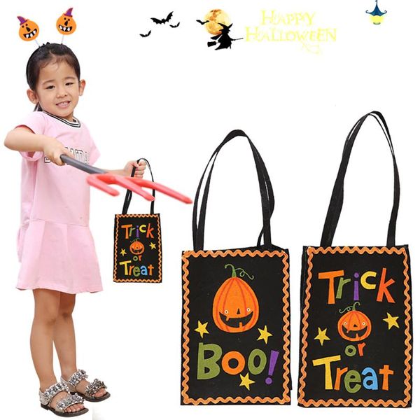 gift wrap halloween bag creative pumpkin pattern candy trick or treat party favor for kids 
gift wrap halloween bag creative pumpkin pattern candy trick or treat party favor for kids
