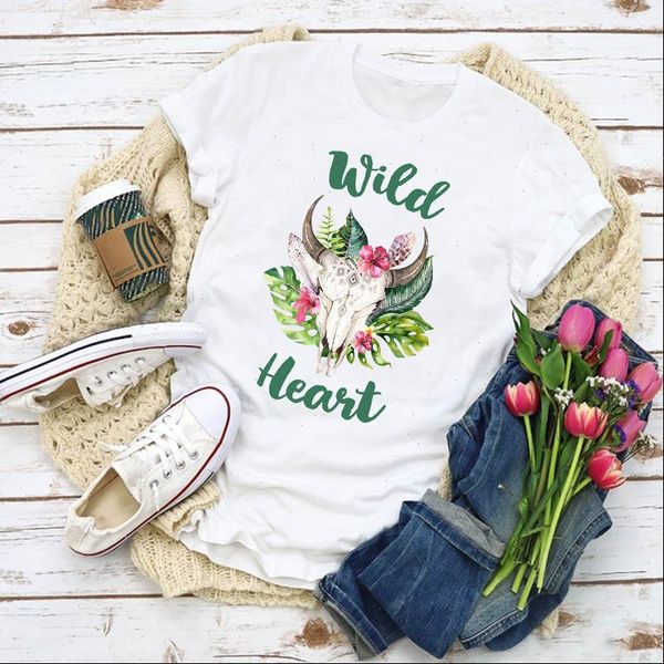 women graphic skull heifer cow flower 90s print summer shirt lady clothes t shirt womens clothing tee female t shirt, White
women graphic skull heifer cow flower 90s print summer shirt lady clothes t shirt womens clothing tee female t shirt, White