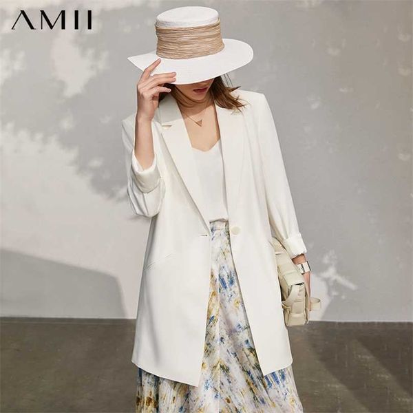 amii minimalism spring women's jacket offical lady solid lapel single button loose female coat causal blazer women 12130197 211006, White;black
amii minimalism spring women's jacket offical lady solid lapel single button loose female coat causal blazer women 12130197 211006, White;black