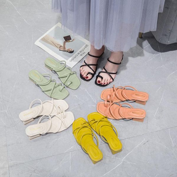 women's outdoor slippers ins fashion 2021 new summer internet celebrity thick heel simple all-match casual high heel sandals, Black
women's outdoor slippers ins fashion 2021 new summer internet celebrity thick heel simple all-match casual high heel sandals, Black