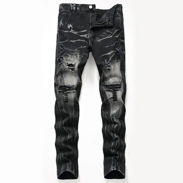 mens jeans hip hop streetwear punk slim black skinny ripped biker zipper jogging casual pencil long denim pants new denim pants, Blue
mens jeans hip hop streetwear punk slim black skinny ripped biker zipper jogging casual pencil long denim pants new denim pants, Blue