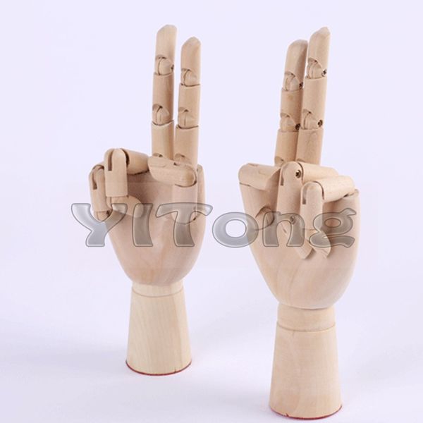 10 wood crafts large wooden human hand toy flexible hand for pinceis drawing model sketch model mannequin art supplies, Black;white
10 wood crafts large wooden human hand toy flexible hand for pinceis drawing model sketch model mannequin art supplies, Black;white