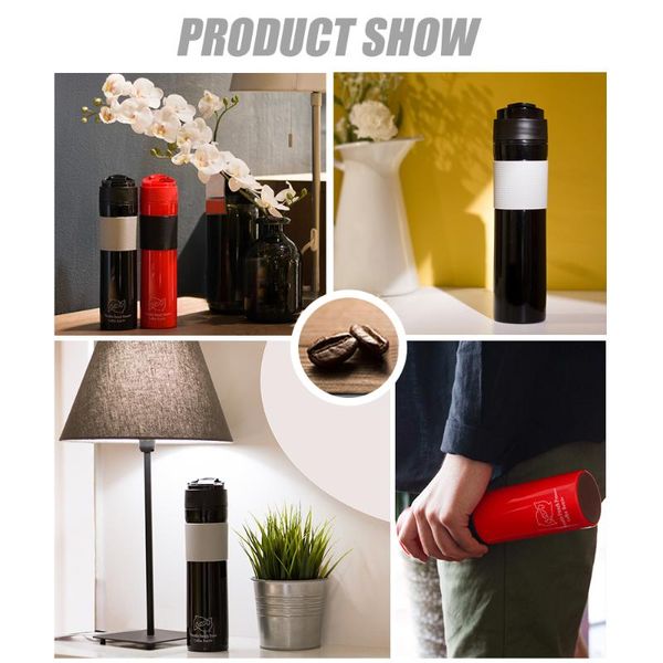 coffee pots leakproof designed 350m french press tea maker portable travel mug office cold brew warm bottle
coffee pots leakproof designed 350m french press tea maker portable travel mug office cold brew warm bottle