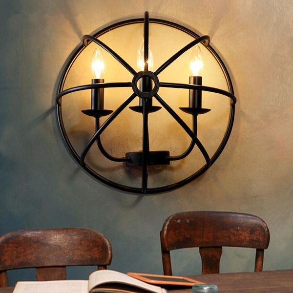 e14 wrought iron semicircle globe wall lamp retro nostalgic loft industrial style restaurant aisle balcony led wall lamp light
e14 wrought iron semicircle globe wall lamp retro nostalgic loft industrial style restaurant aisle balcony led wall lamp light