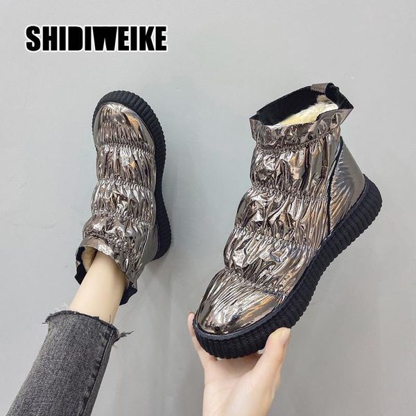 boots 2021 warm winter snow boot shoes women silver furry up comfortable plush pleated ankle va167, Black
boots 2021 warm winter snow boot shoes women silver furry up comfortable plush pleated ankle va167, Black