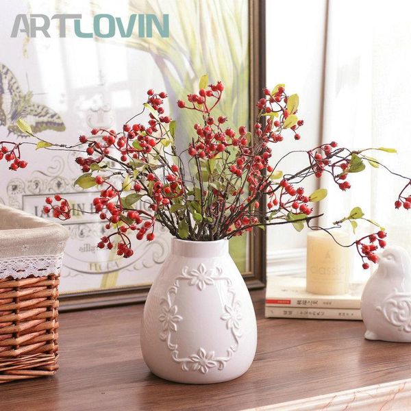 vases american classic style ceramic vase for home decoration artificial tablepure white green color carved with flowers
vases american classic style ceramic vase for home decoration artificial tablepure white green color carved with flowers