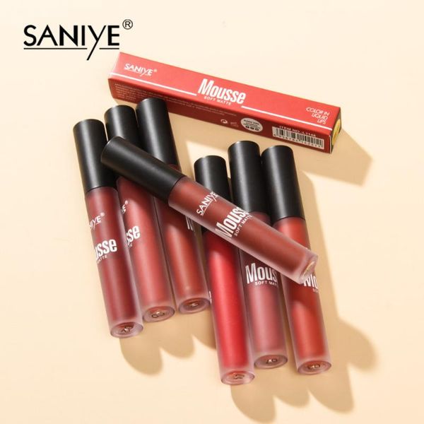 lip gloss saniye nude lipstick matte lips makeup waterproof long lasting non sticky lightweight moisturizing tint cosmetics
lip gloss saniye nude lipstick matte lips makeup waterproof long lasting non sticky lightweight moisturizing tint cosmetics