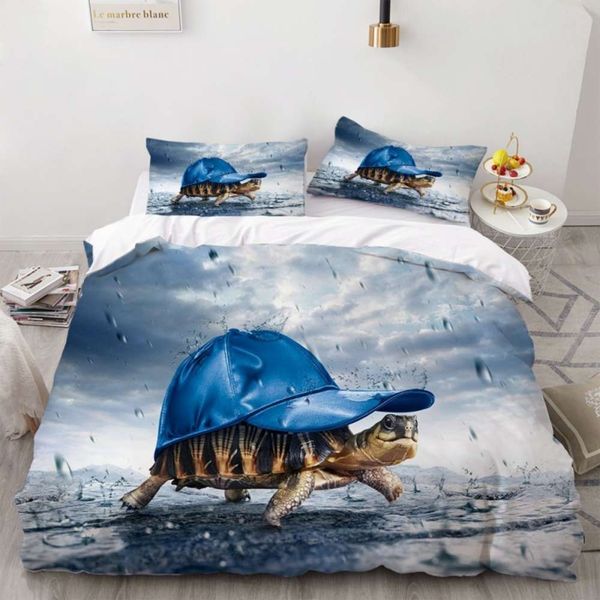 2/3 piece ocean seri sea turtle fish 3d bedding set comforter cover marine life bedcloth home textil single double
2/3 piece ocean seri sea turtle fish 3d bedding set comforter cover marine life bedcloth home textil single double