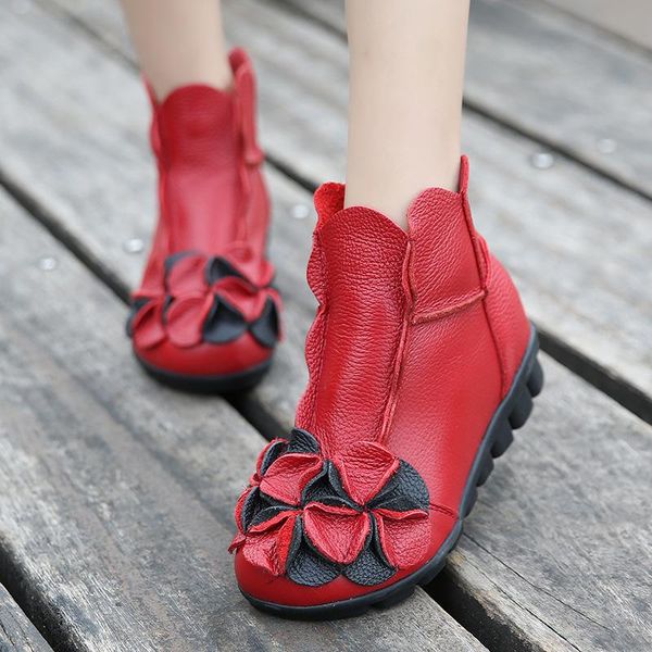 boots ethnic genuine leather women shoes vintage autumn and retro bohemian style red ankle, Black
boots ethnic genuine leather women shoes vintage autumn and retro bohemian style red ankle, Black