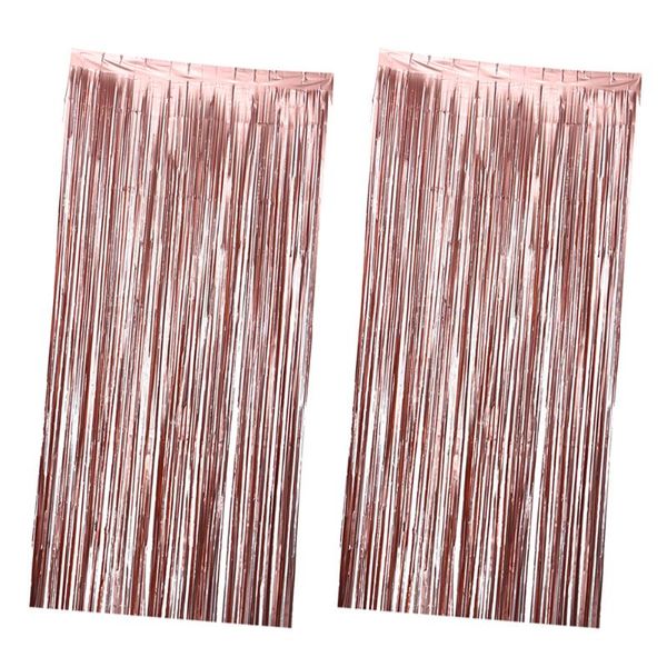 party decoration 2pcs rose golden rain curtain plastic po backdrop accessary wall decor for wedding festival stage
party decoration 2pcs rose golden rain curtain plastic po backdrop accessary wall decor for wedding festival stage