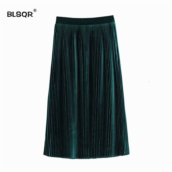 2021 new women veet basic pleated midi yellow skirt faldas mujer vintage side zipper fly bottle green female casual mid calf skirts pr0g, Black
2021 new women veet basic pleated midi yellow skirt faldas mujer vintage side zipper fly bottle green female casual mid calf skirts pr0g, Black