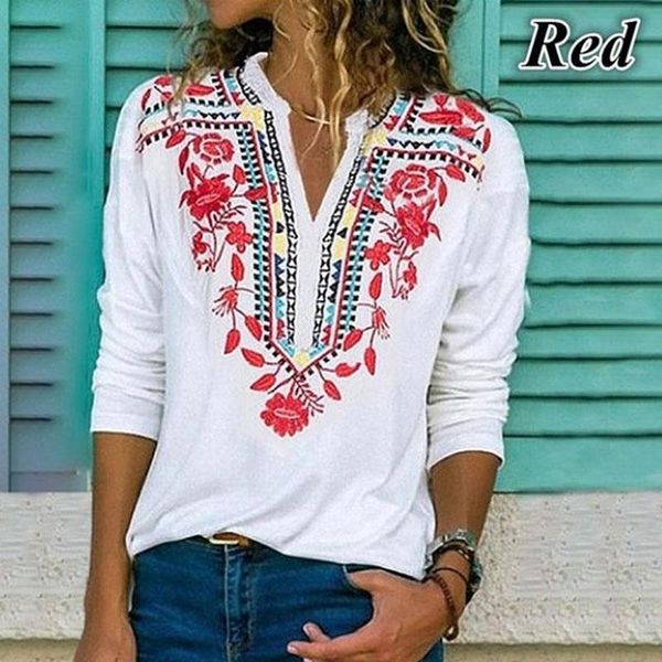 spring winter women cotton tees plus sizes blouse big large beshirts loose casual vintage full long sleeve, White
spring winter women cotton tees plus sizes blouse big large beshirts loose casual vintage full long sleeve, White
