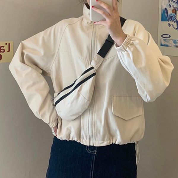 women's jackets tooling style jacket 2021 winter korean version versatile loose small casual fashion, Black;brown
women's jackets tooling style jacket 2021 winter korean version versatile loose small casual fashion, Black;brown
