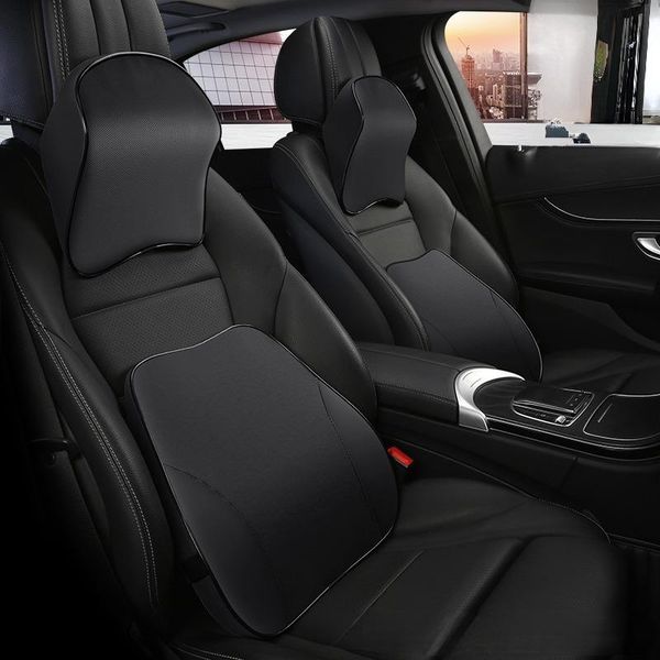 seat cushions pu leather car neck support pillow auto head lumbar relieves pain for driving waist cushion
seat cushions pu leather car neck support pillow auto head lumbar relieves pain for driving waist cushion