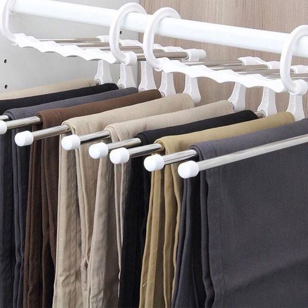 clothing & wardrobe storage multifunction pants trousers rack closet space saving hanger stainless steel folding ties scarf shawl 1pc
clothing & wardrobe storage multifunction pants trousers rack closet space saving hanger stainless steel folding ties scarf shawl 1pc