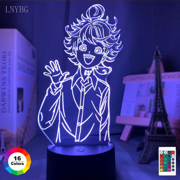 night lights 3d led nightlight anime the promised neverland emma figures light for kids children birthday gift bedroom decor bedside
night lights 3d led nightlight anime the promised neverland emma figures light for kids children birthday gift bedroom decor bedside