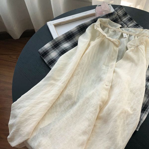 2021 autumn new ear ee v-neck long sleeve korean white blouse shirt h4sn
2021 autumn new ear ee v-neck long sleeve korean white blouse shirt h4sn